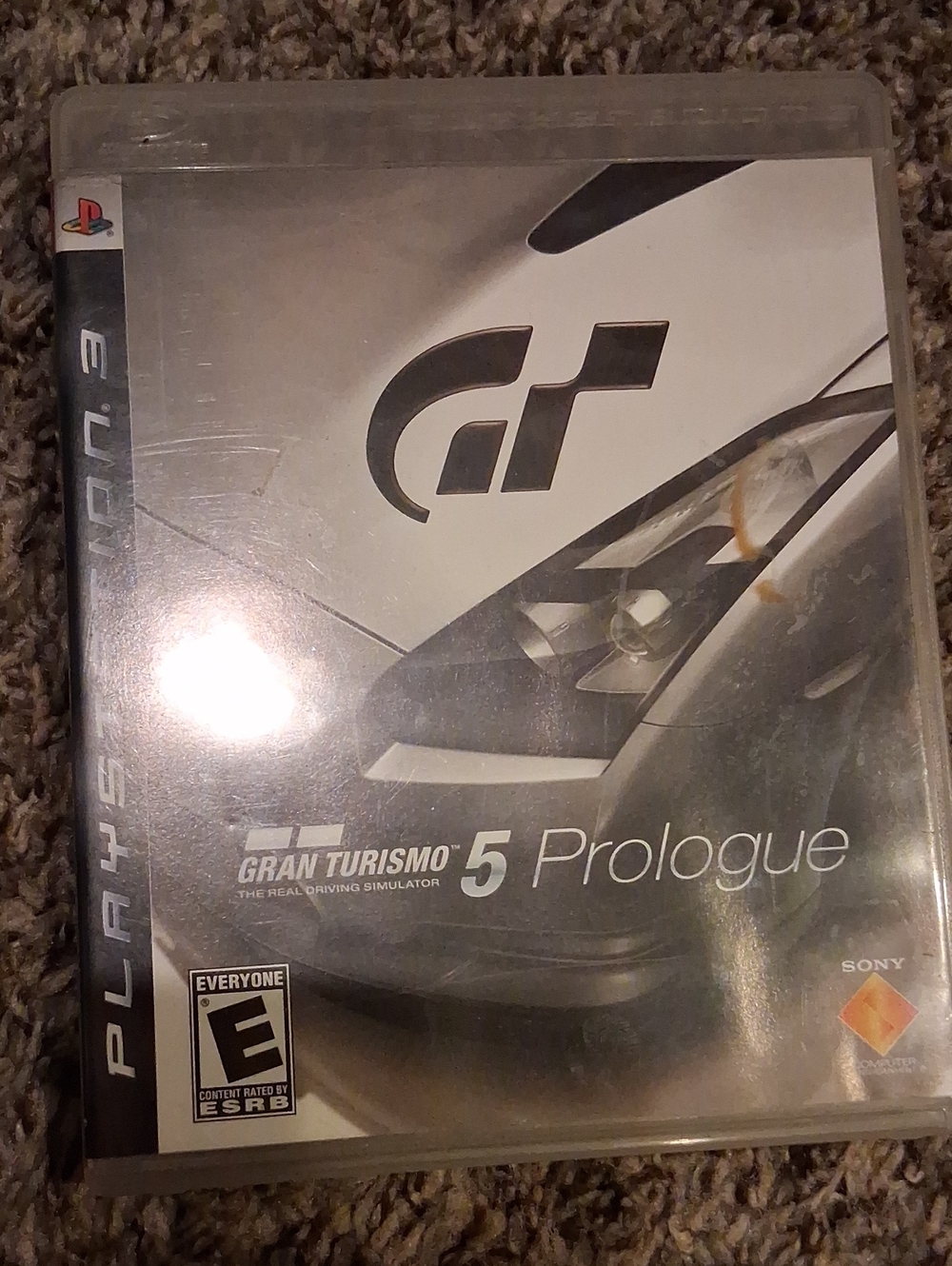 Sony Gran Turismo 5 Prologue - Silver and Black Cover